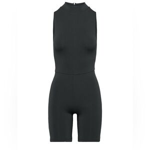 Babaton Contour Mockneck Romper – Black – Size S